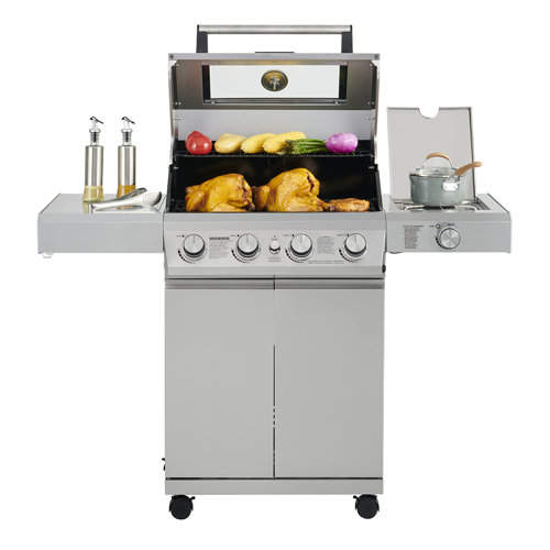 Monument Grills Mesa 400M 4Burner Liquid Propane 52000 BTU Gas Grill